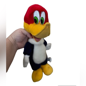 Vintage 2000 Woody Woodpecker‎ Plush Stuffed Doll Walter Lantz Toy Network 12’